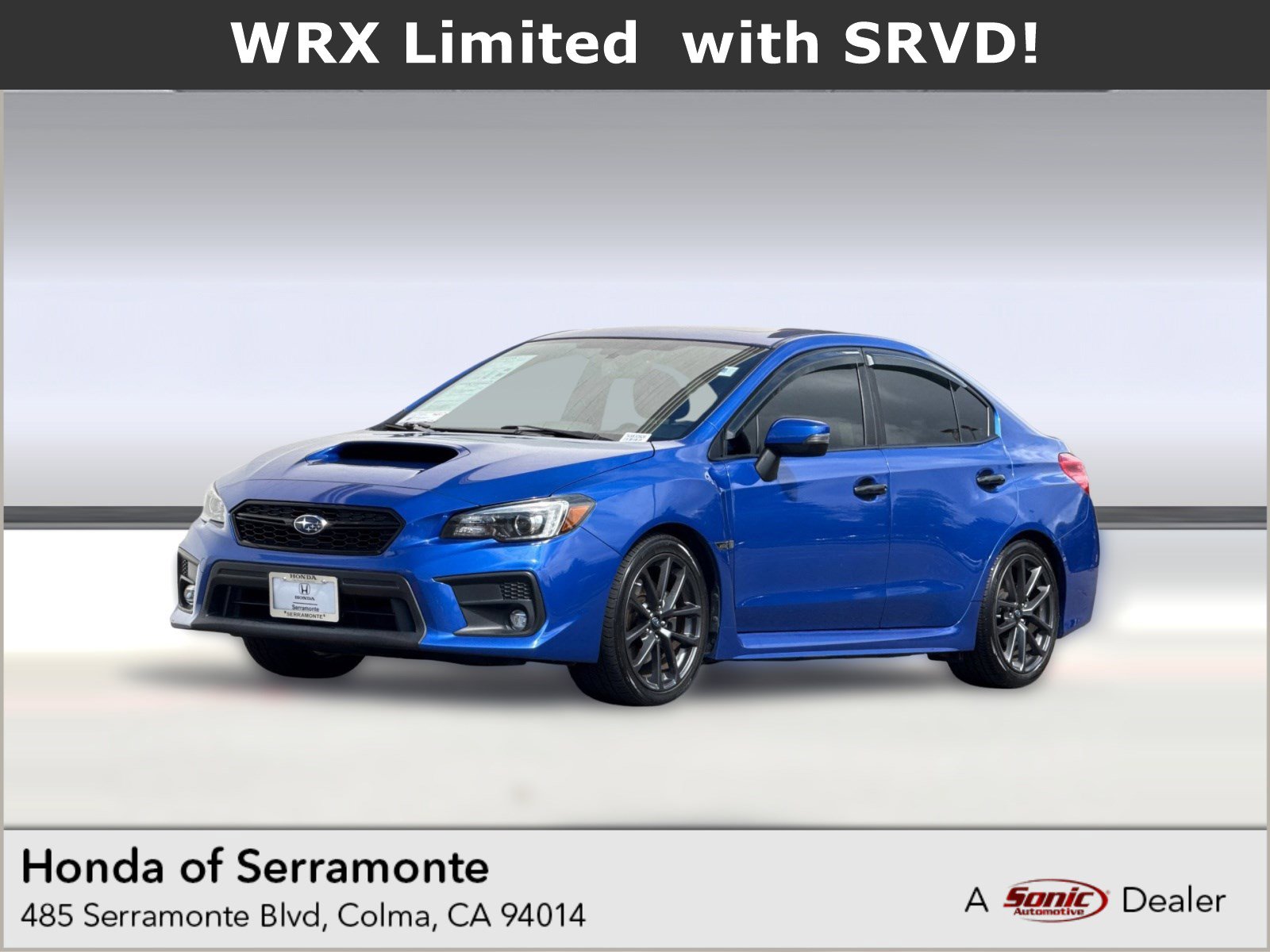 2019 Subaru WRX