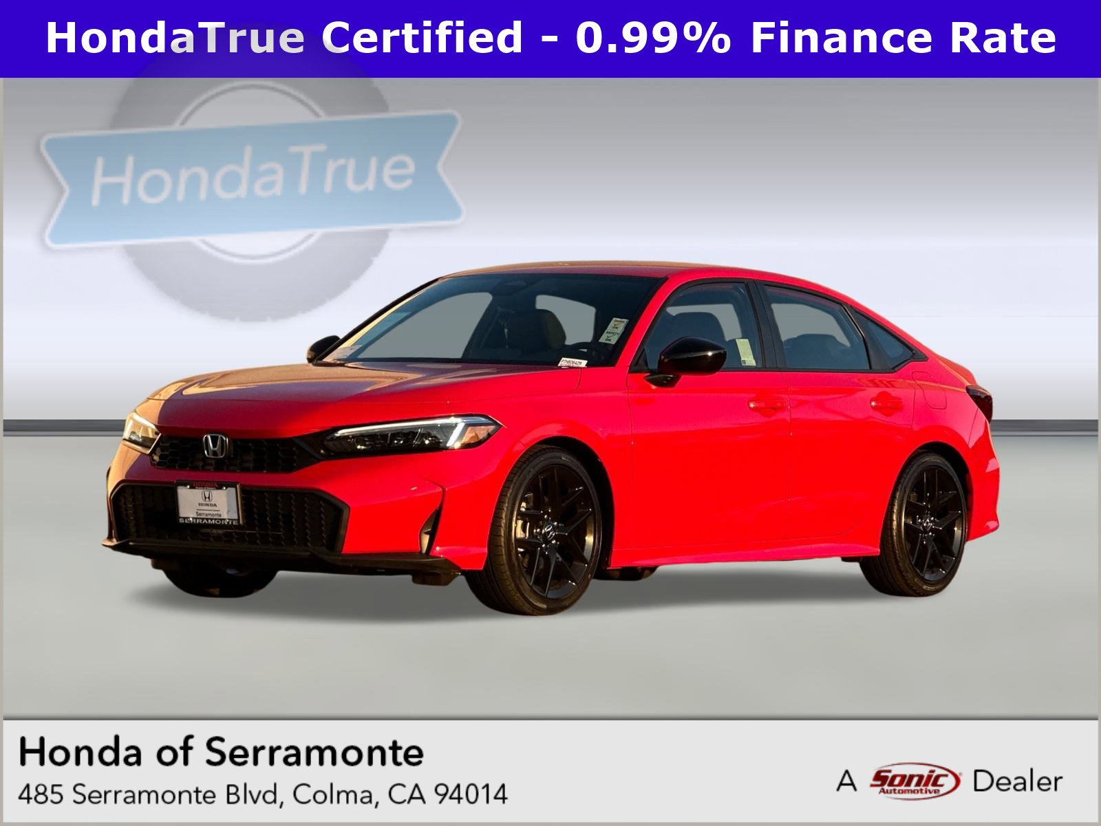 2026 Honda Civic Sport's photo