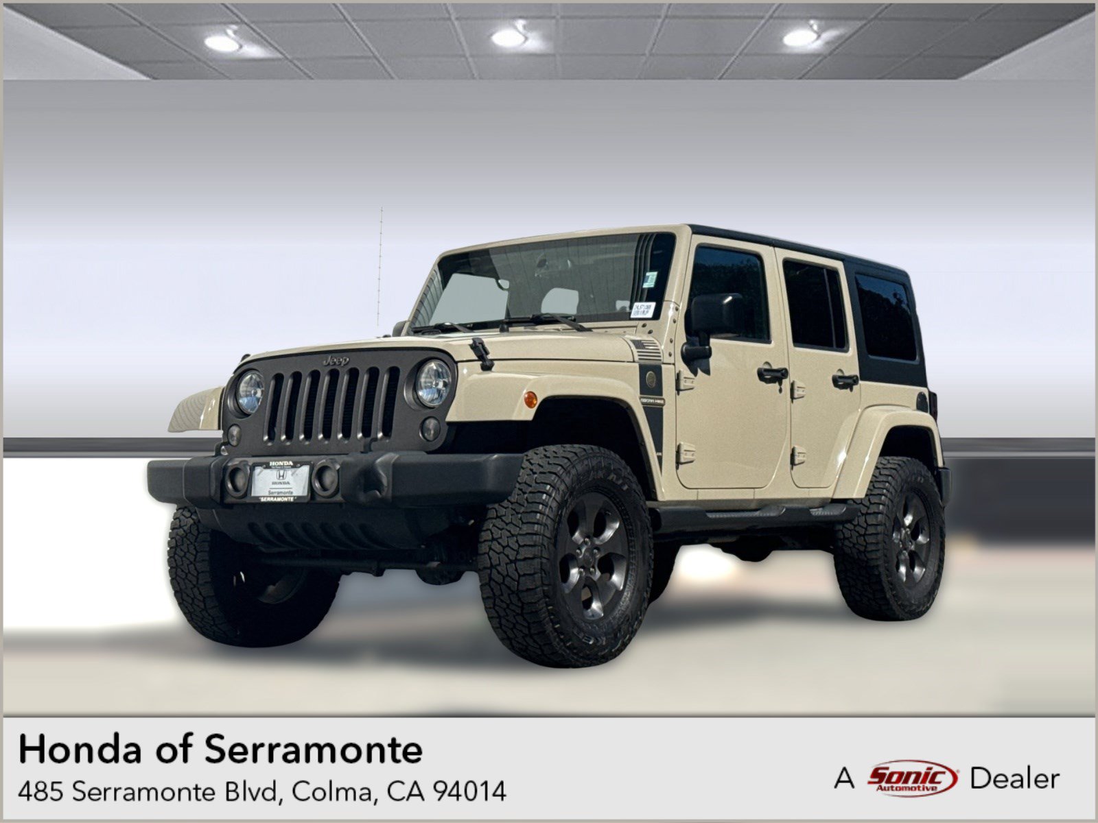 Used 2017 Jeep Wrangler JK Unlimited Sport 4x4 SUV in Colma