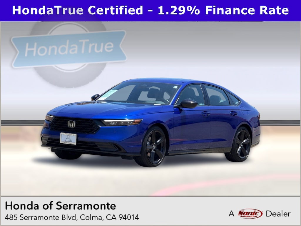 Certified 2023 Honda Accord Hybrid Sport-L Sedan