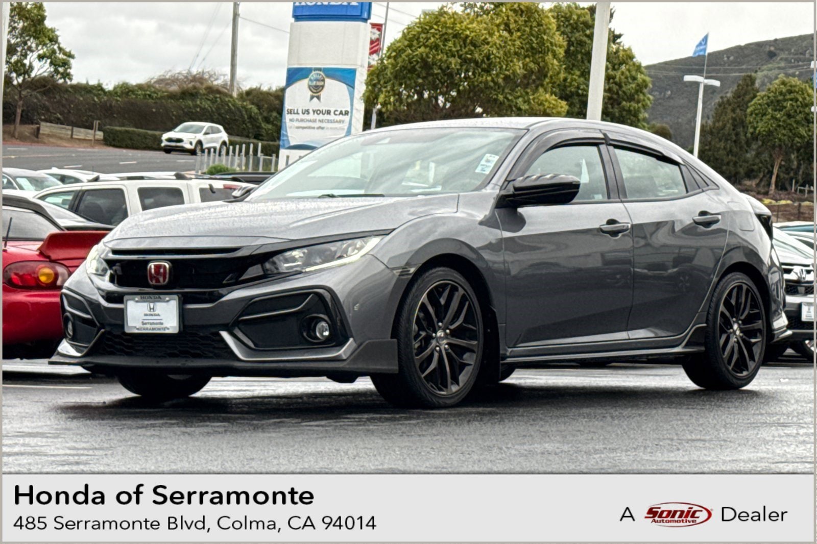 2021 Honda Civic Hatchback Sport's photo