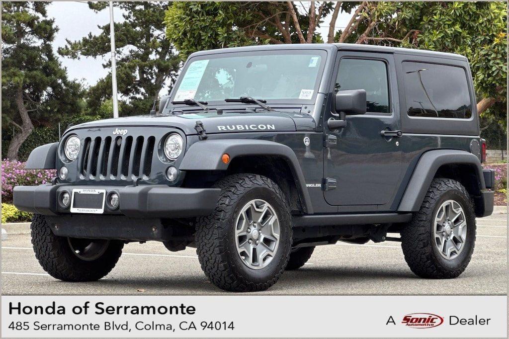 Used 2017 Jeep Wrangler JK Rubicon 4x4 SUV