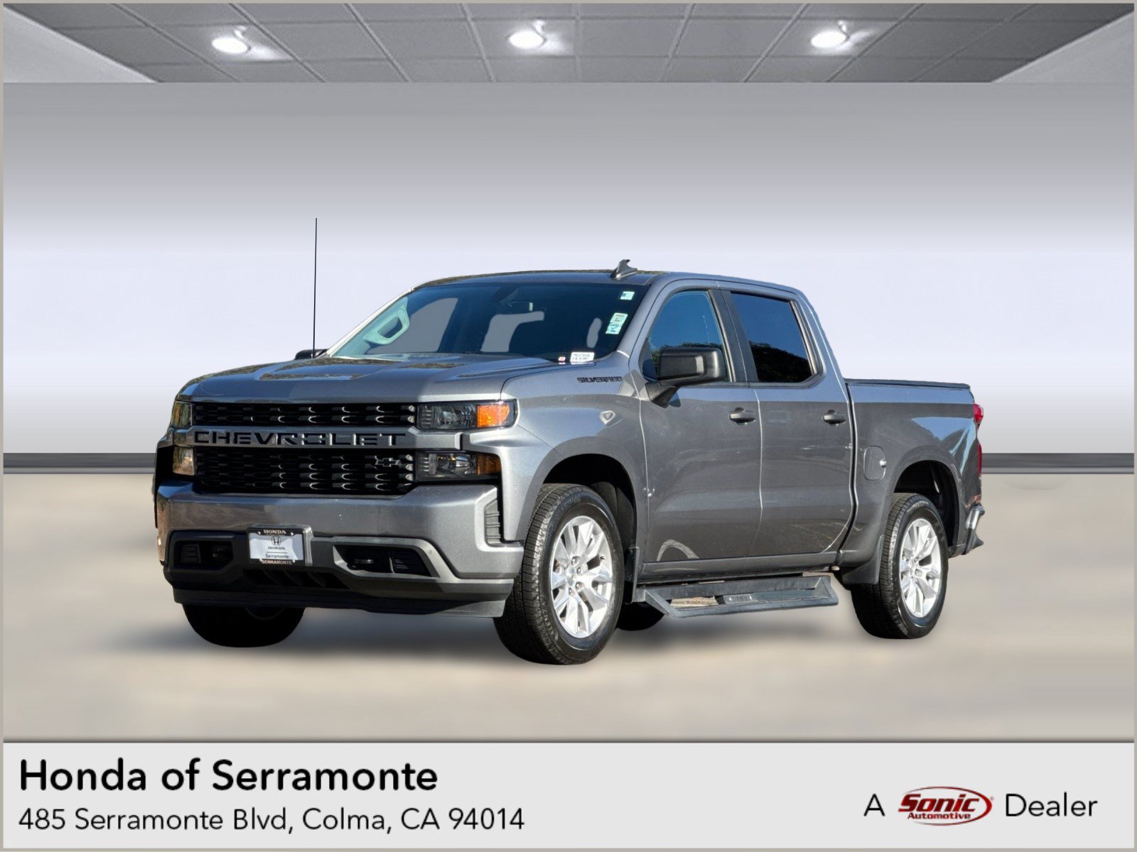 Used 2021 Chevrolet Silverado 1500 Custom Truck Crew Cab for Sale in San Rafael, CA