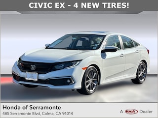 Used 2021 Honda Civic EX Sedan serving San Francisco