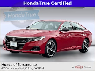 Used 2021 Honda Accord Sport SE 1.5T Sedan serving San Francisco