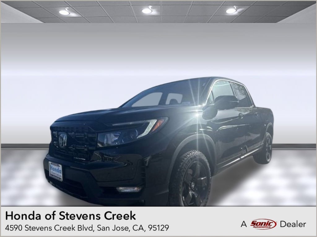 New 2025 Honda Ridgeline Black Edition Truck Crew Cab