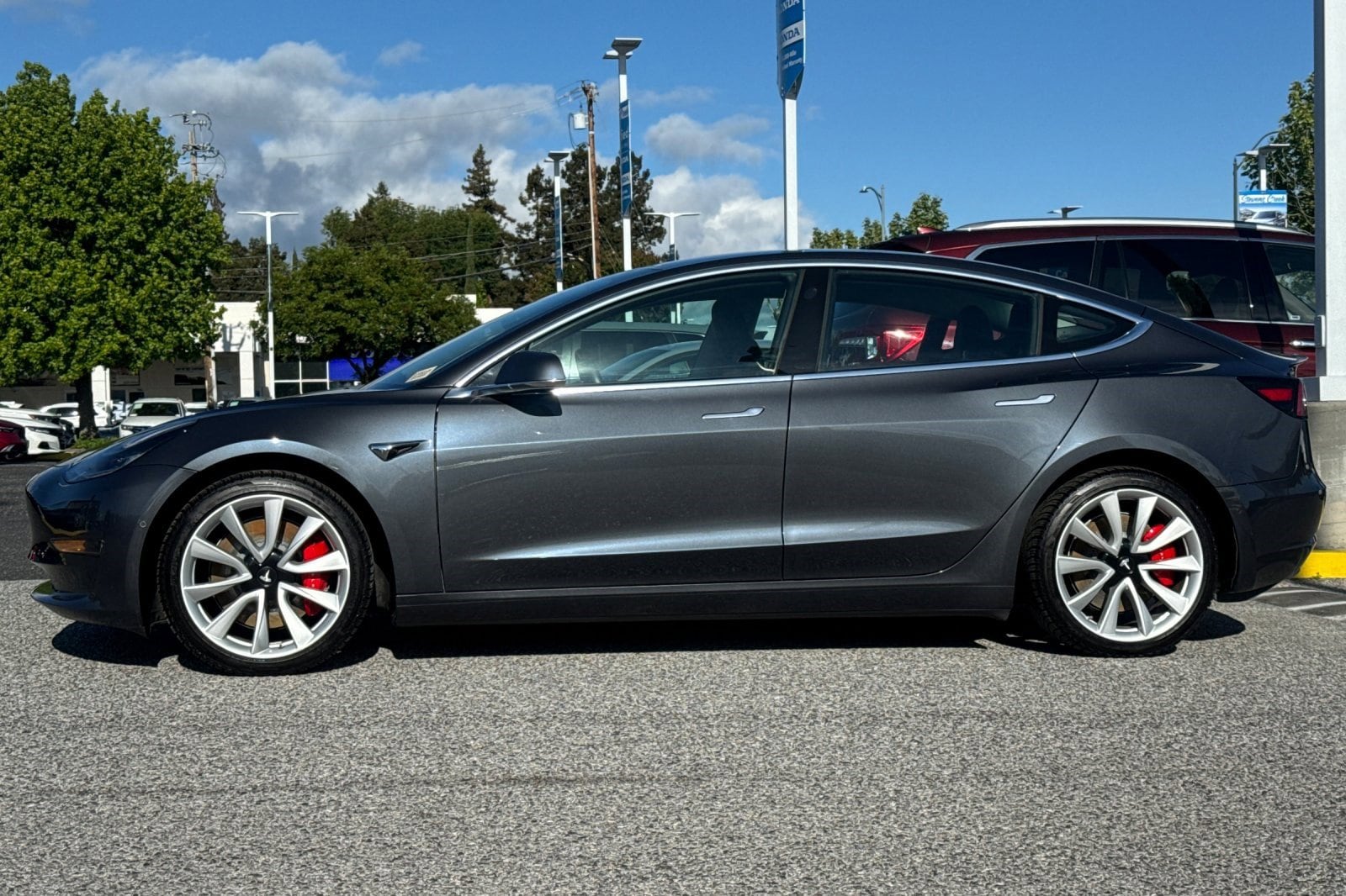Used 2018 Tesla Model 3 Long Range Dual Motor with VIN 5YJ3E1EB4JF083109 for sale in San Jose, CA