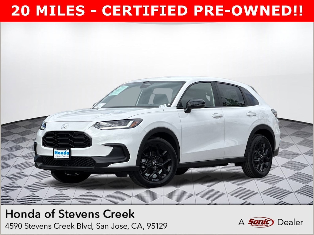 Certified 2025 Honda HR-V Sport SUV