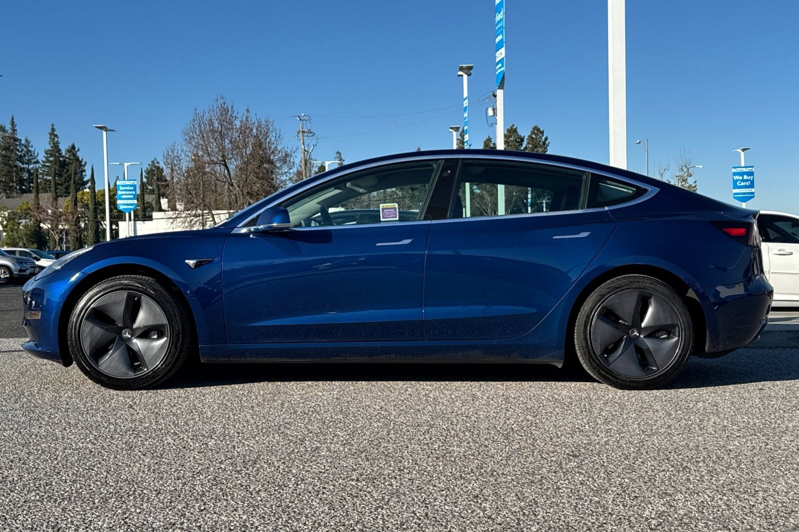 Used 2019 Tesla Model 3 Base with VIN 5YJ3E1EAXKF309212 for sale in San Jose, CA