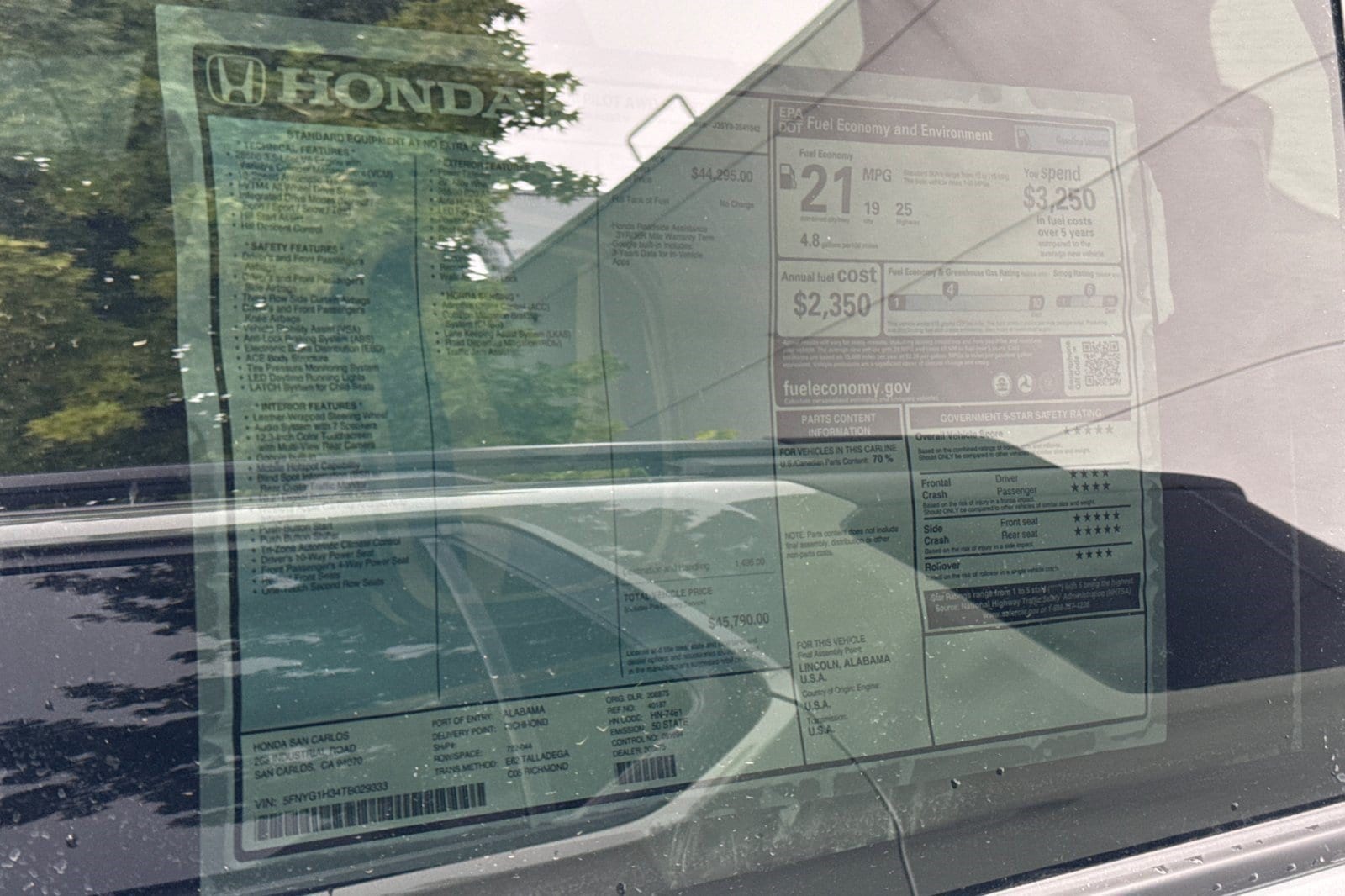 2026 Honda Pilot Sport - Photo 34