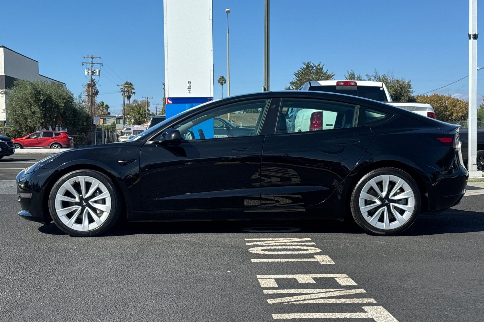 Used 2021 Tesla Model 3 Base with VIN 5YJ3E1EA9MF878006 for sale in San Jose, CA