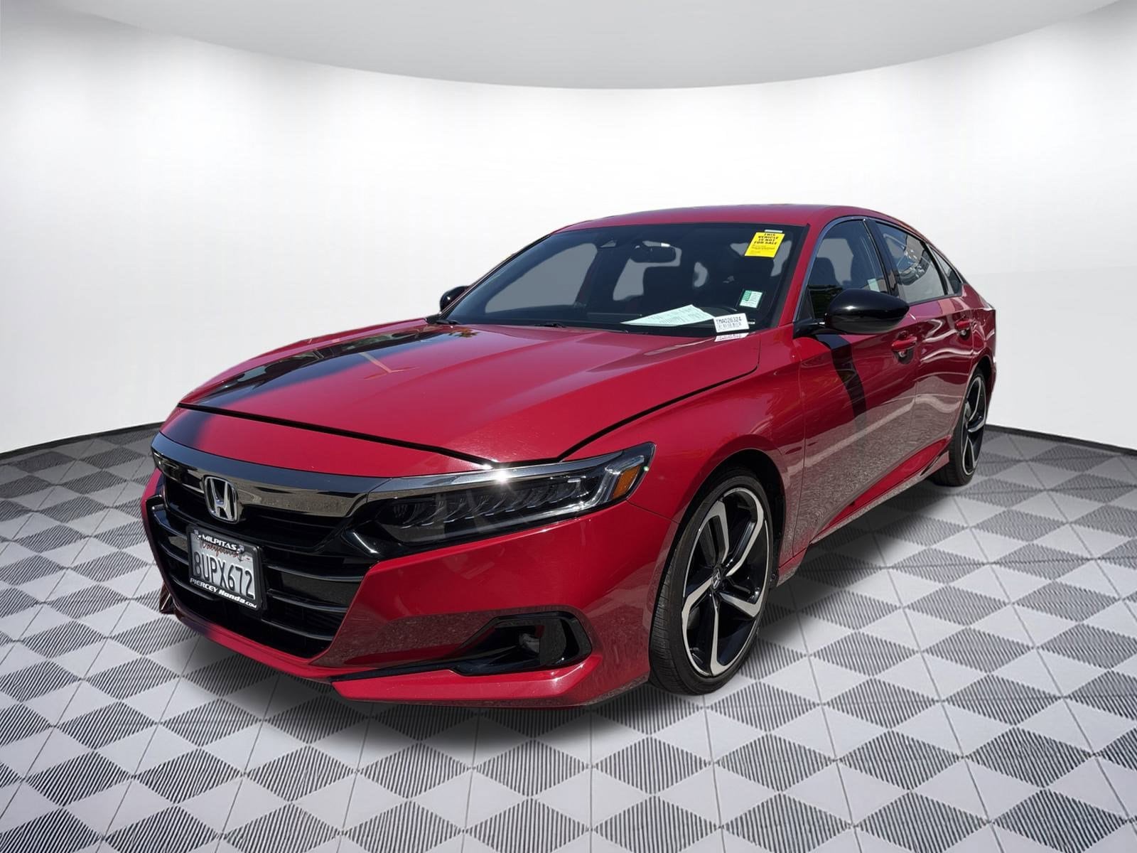 Used 2021 Honda Accord Sport with VIN 1HGCV1F31MA026324 for sale in San Jose, CA