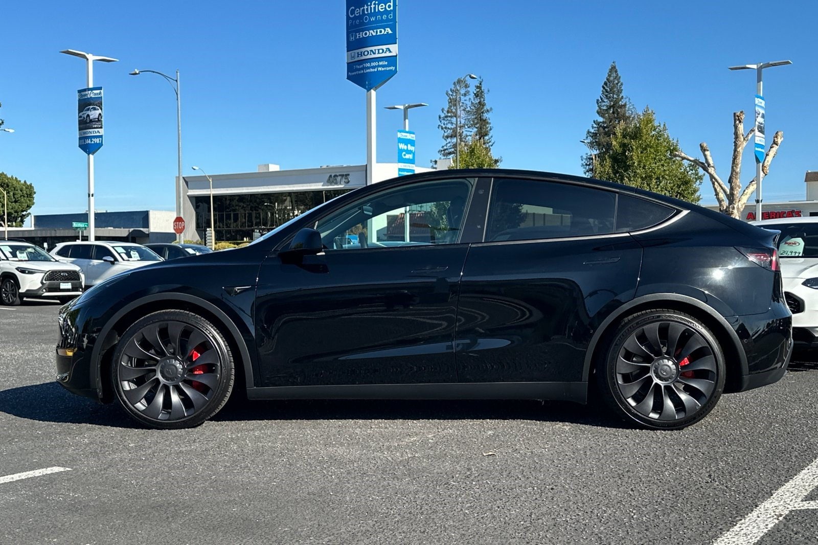 Used 2022 Tesla Model Y Performance with VIN 7SAYGDEF6NF416066 for sale in San Jose, CA