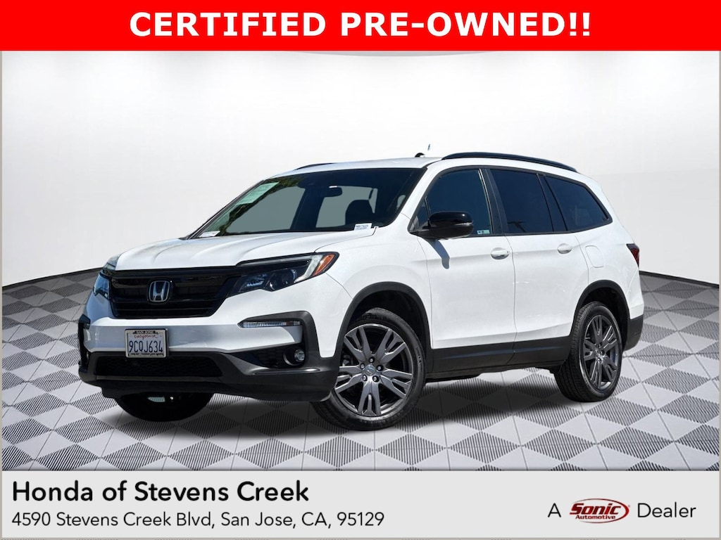 Certified 2022 Honda Pilot Sport SUV