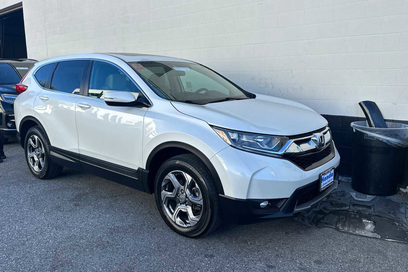 Used 2017 Honda CR-V EX with VIN 2HKRW2H53HH672408 for sale in San Jose, CA