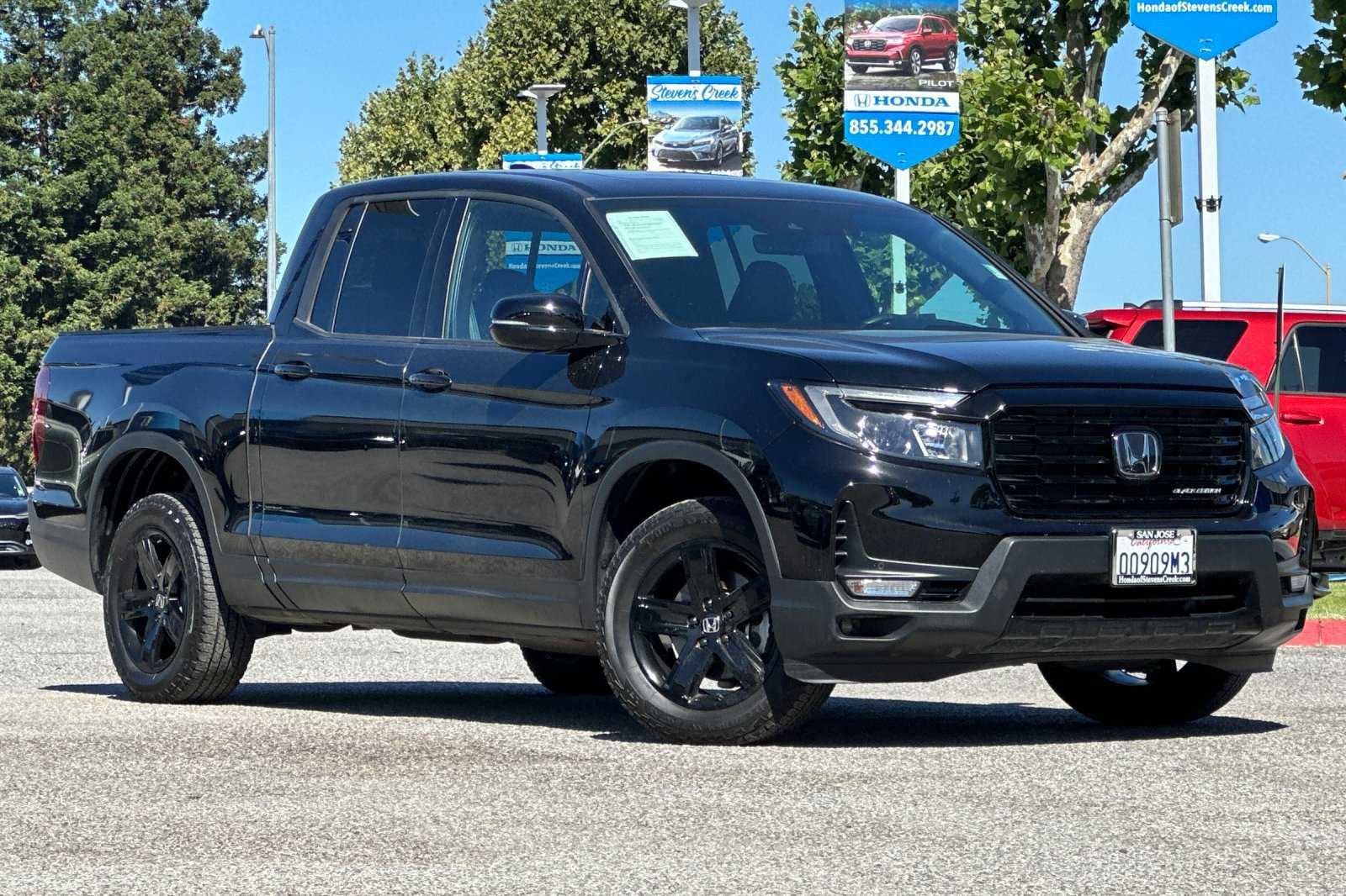 Used 2022 Honda Ridgeline Black Edition with VIN 5FPYK3F80NB025752 for sale in San Jose, CA