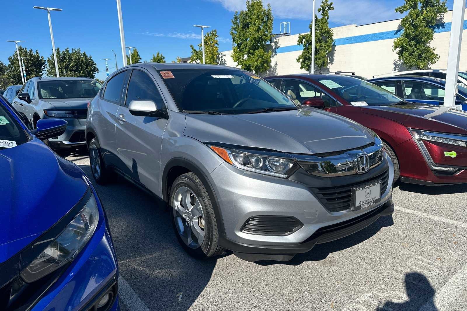 Used 2019 Honda HR-V LX with VIN 3CZRU5H37KG711355 for sale in San Jose, CA