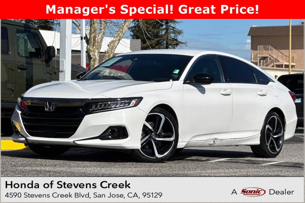 Used 2022 Honda Accord Sport 1.5T Sedan