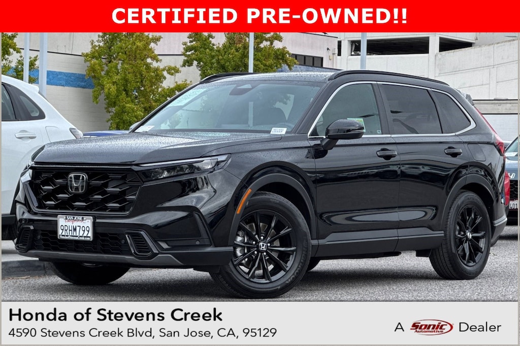 Certified 2025 Honda CR-V Hybrid Sport-L SUV