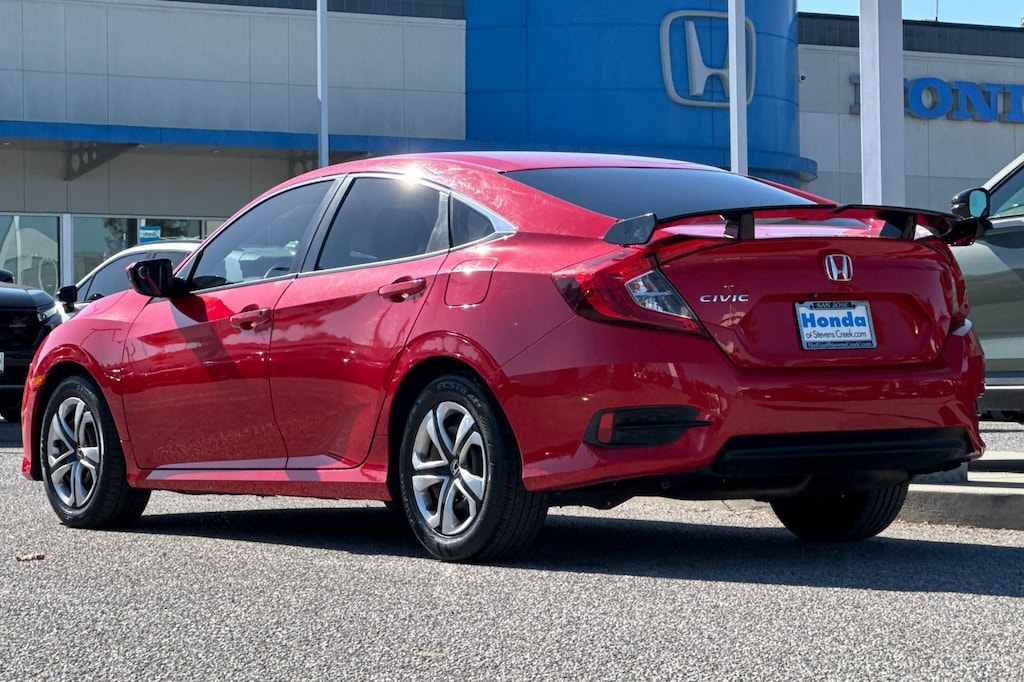 Used 2017 Honda Civic LX Sedan