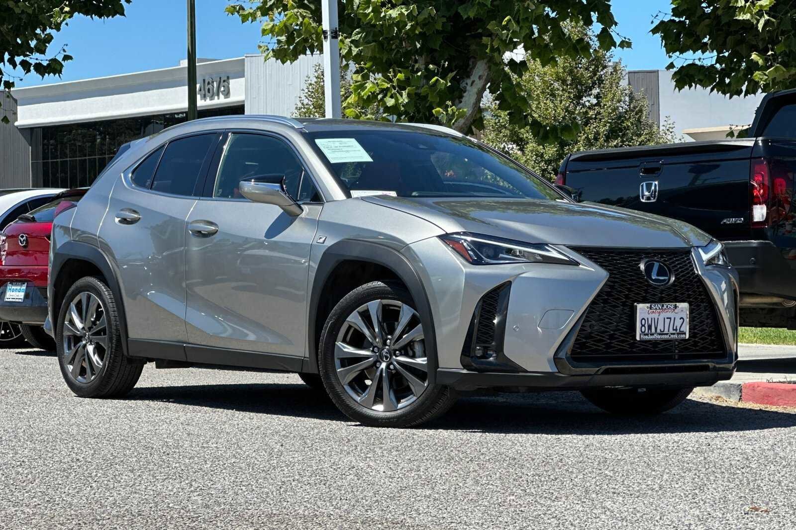 Used 2021 Lexus UX 200 F SPORT with VIN JTHE3JBH3M2035906 for sale in Colma, CA