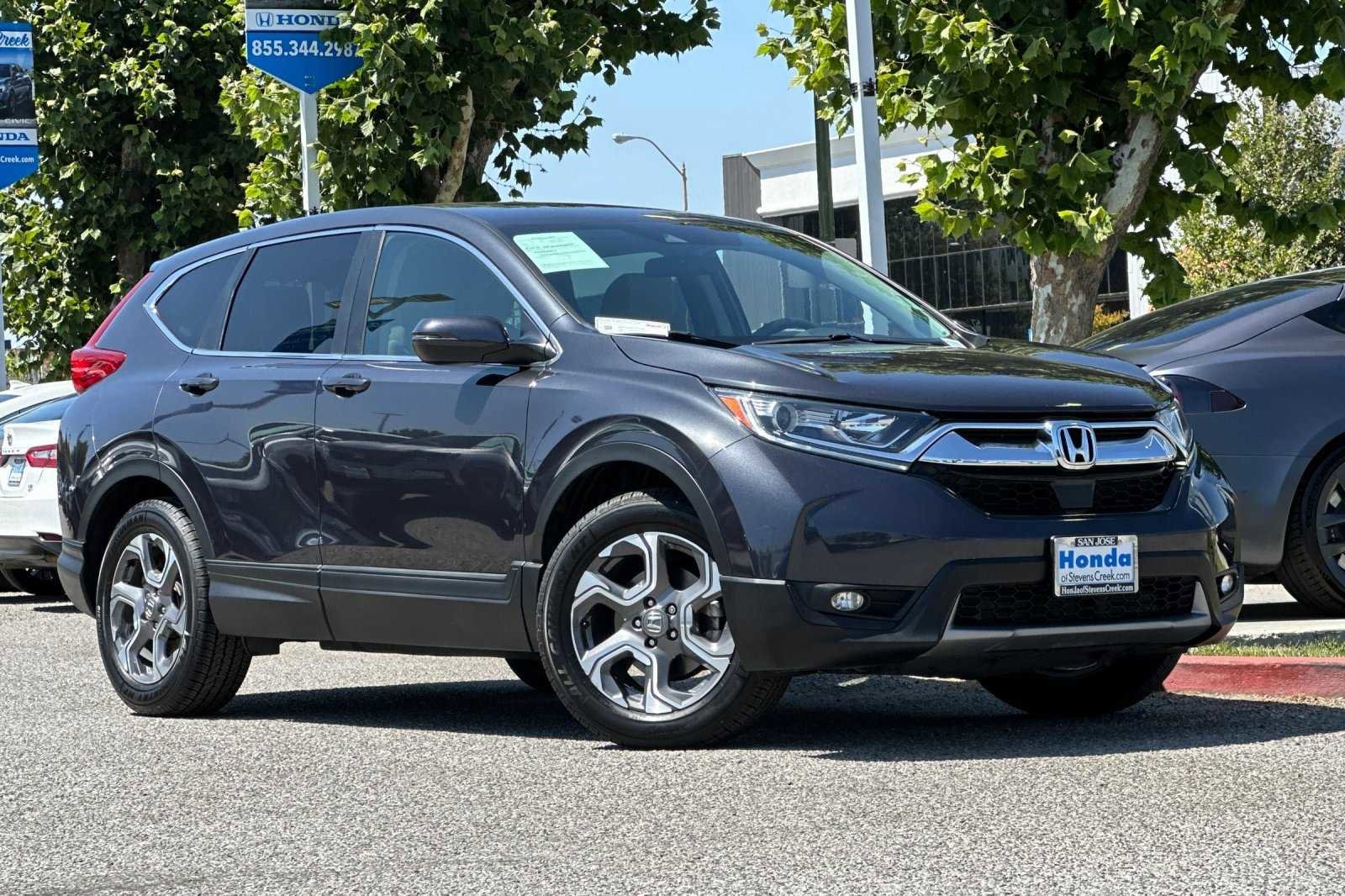 Used 2019 Honda CR-V EX with VIN 7FARW1H57KE000436 for sale in San Jose, CA