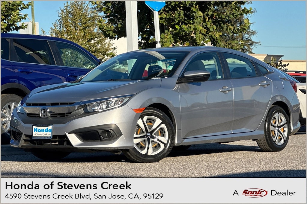 Used 2018 Honda Civic LX w/Honda Sensing Sedan