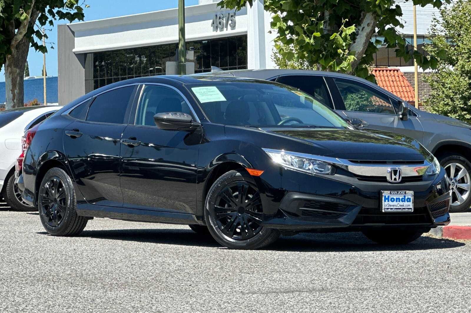 Used 2018 Honda Civic LX with VIN 2HGFC2F55JH604903 for sale in San Jose, CA