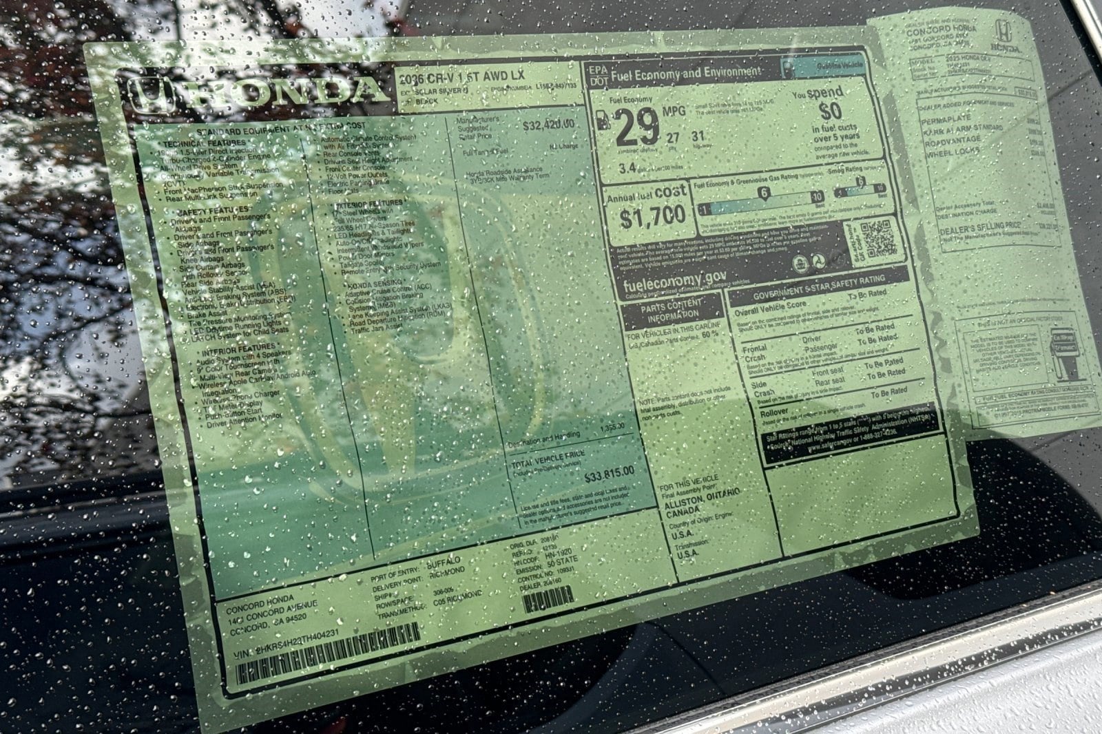 2026 Honda CR-V LX - Photo 31