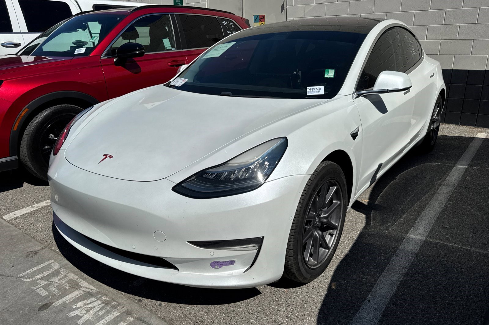 Used 2019 Tesla Model 3 Mid Range with VIN 5YJ3E1EA4KF190590 for sale in San Jose, CA