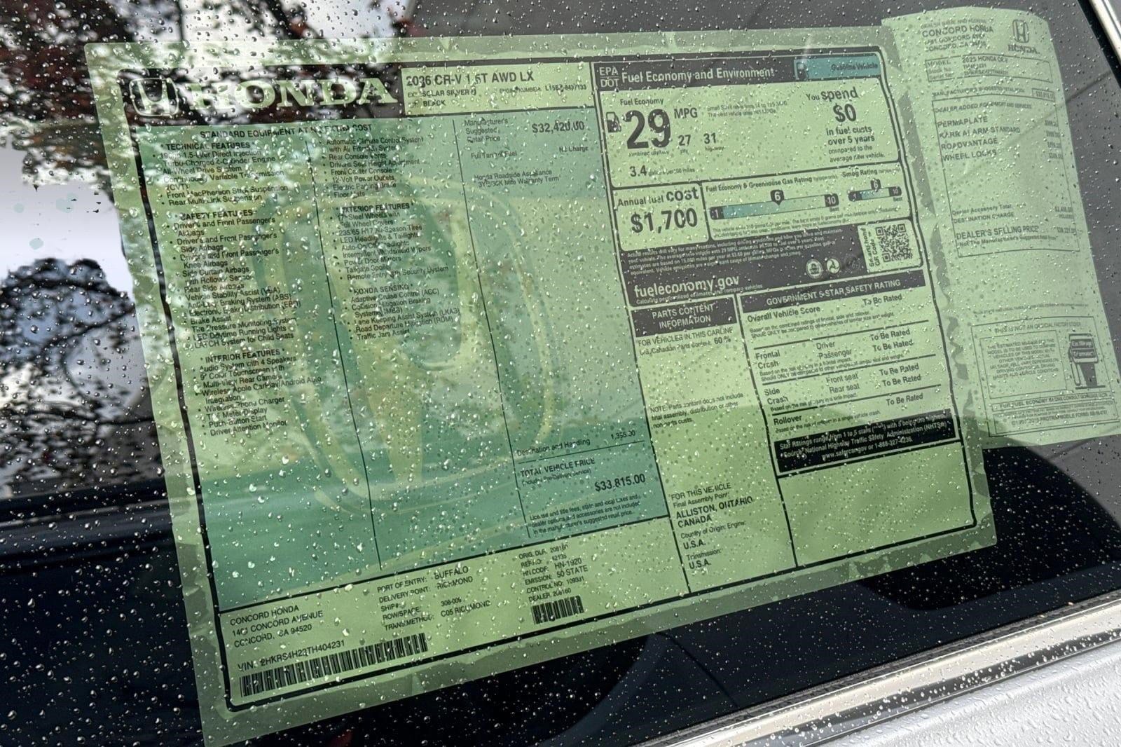2026 Honda CR-V LX - Photo 31