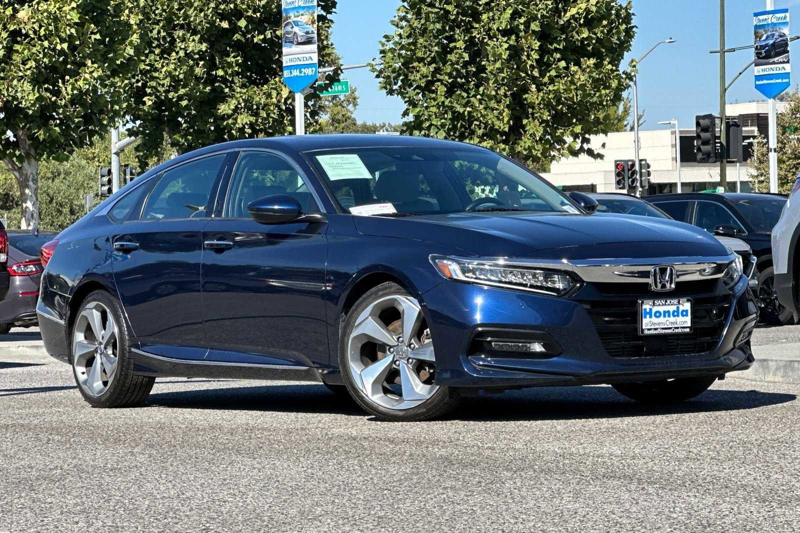 Used 2018 Honda Accord Touring with VIN 1HGCV1F95JA153657 for sale in San Jose, CA