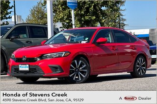 Used 2022 Honda Civic EX Sedan serving San Francisco
