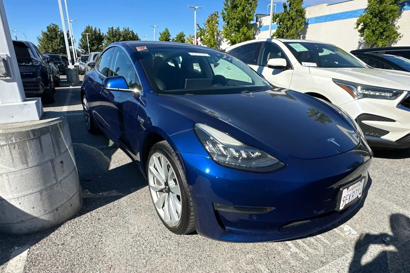 Used 2018 Tesla Model 3 Long Range with VIN 5YJ3E1EA3JF013690 for sale in San Jose, CA