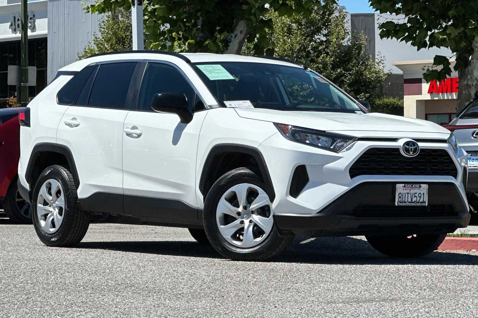 Used 2021 Toyota RAV4 LE with VIN 2T3H1RFV7MW124453 for sale in San Jose, CA