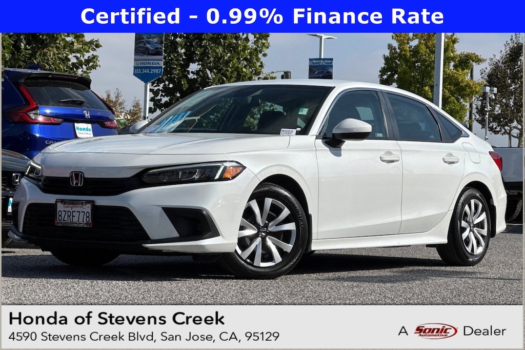 Certified 2022 Honda Civic LX Sedan