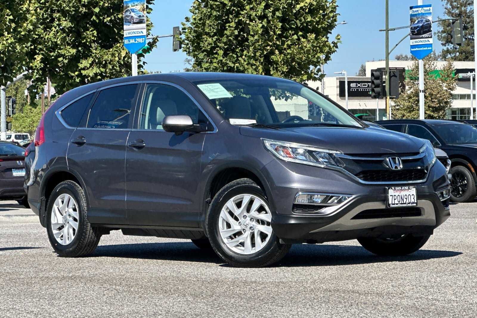 Used 2015 Honda CR-V EX with VIN 3CZRM3H50FG711239 for sale in San Jose, CA