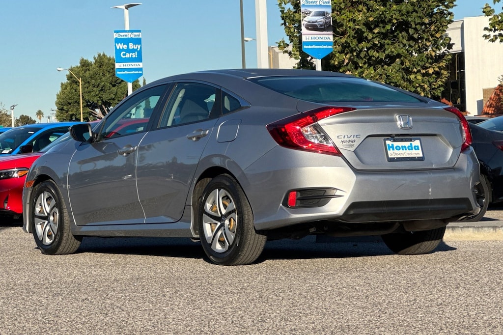 Used 2018 Honda Civic LX w/Honda Sensing Sedan