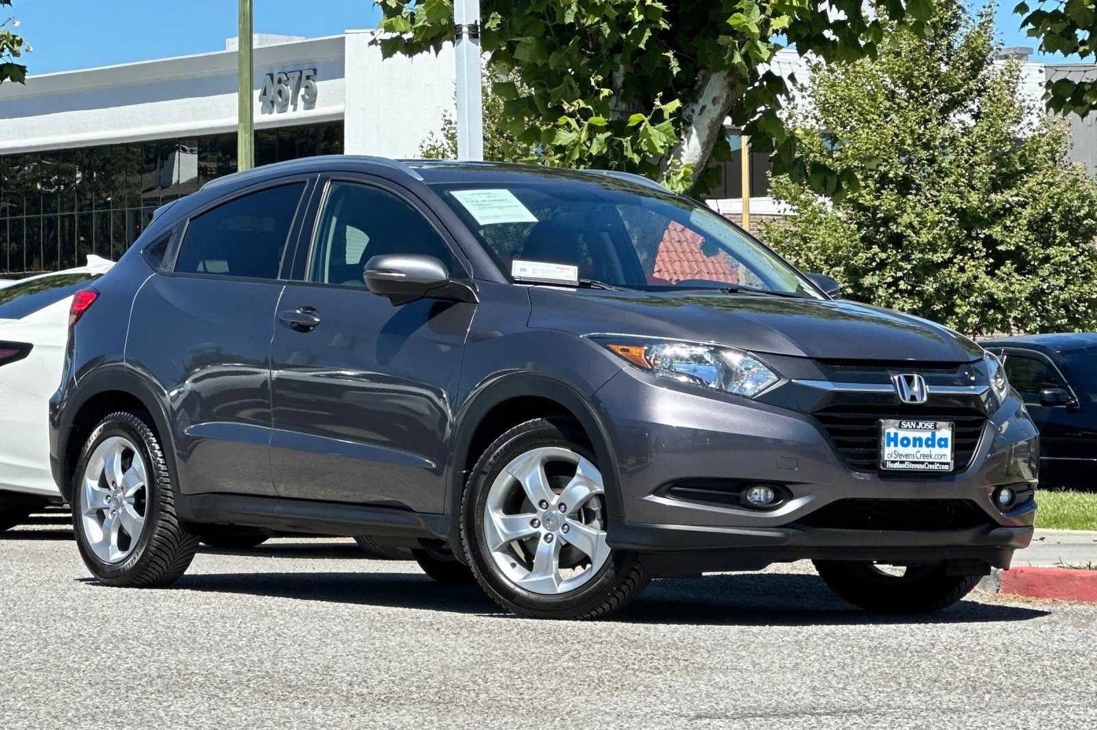 Used 2016 Honda HR-V EX-L with VIN 3CZRU6H77GM746396 for sale in San Jose, CA