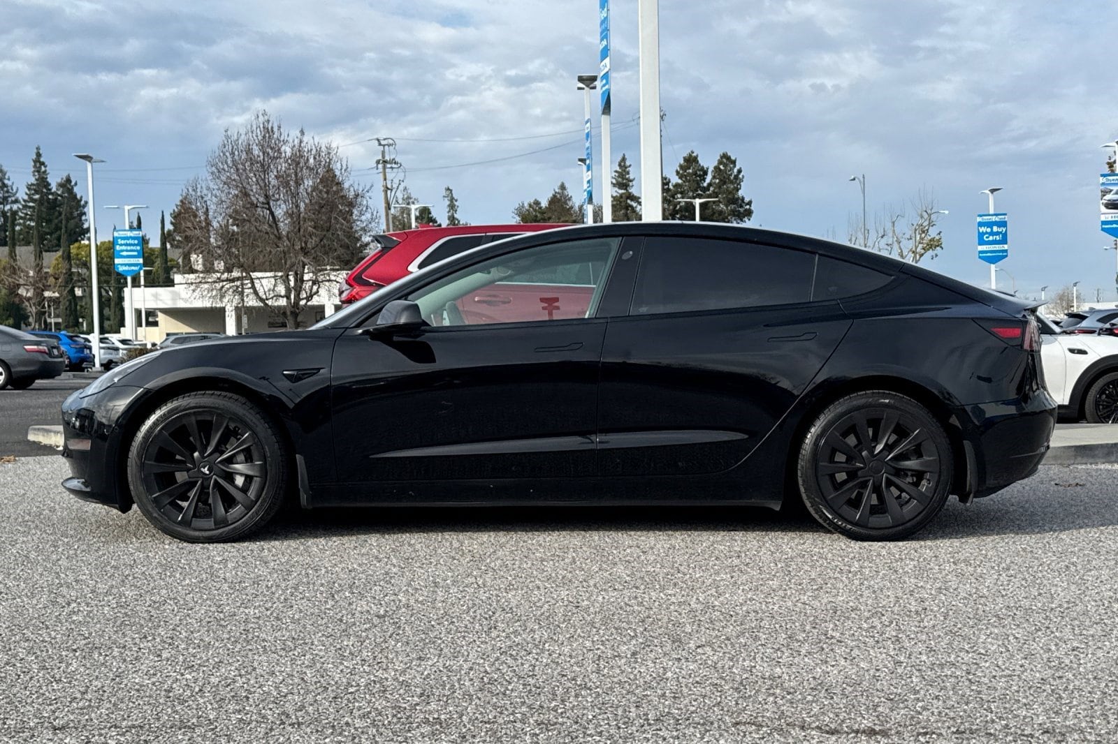 Used 2021 Tesla Model 3 Base with VIN 5YJ3E1EA1MF075173 for sale in San Jose, CA