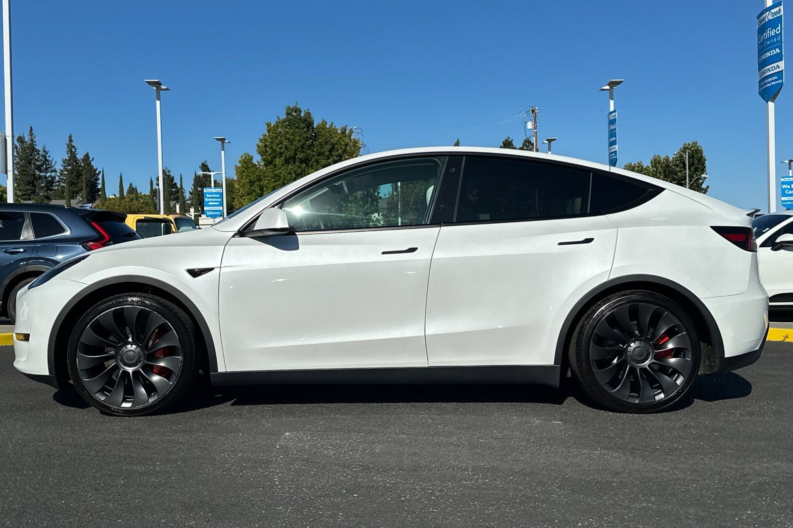 Used 2022 Tesla Model Y Performance with VIN 7SAYGDEFXNF533116 for sale in San Jose, CA