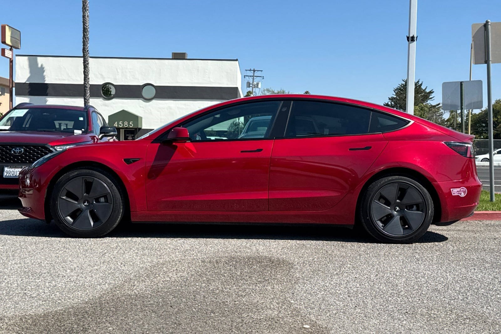 Used 2021 Tesla Model 3 Base with VIN 5YJ3E1EA4MF002640 for sale in San Jose, CA