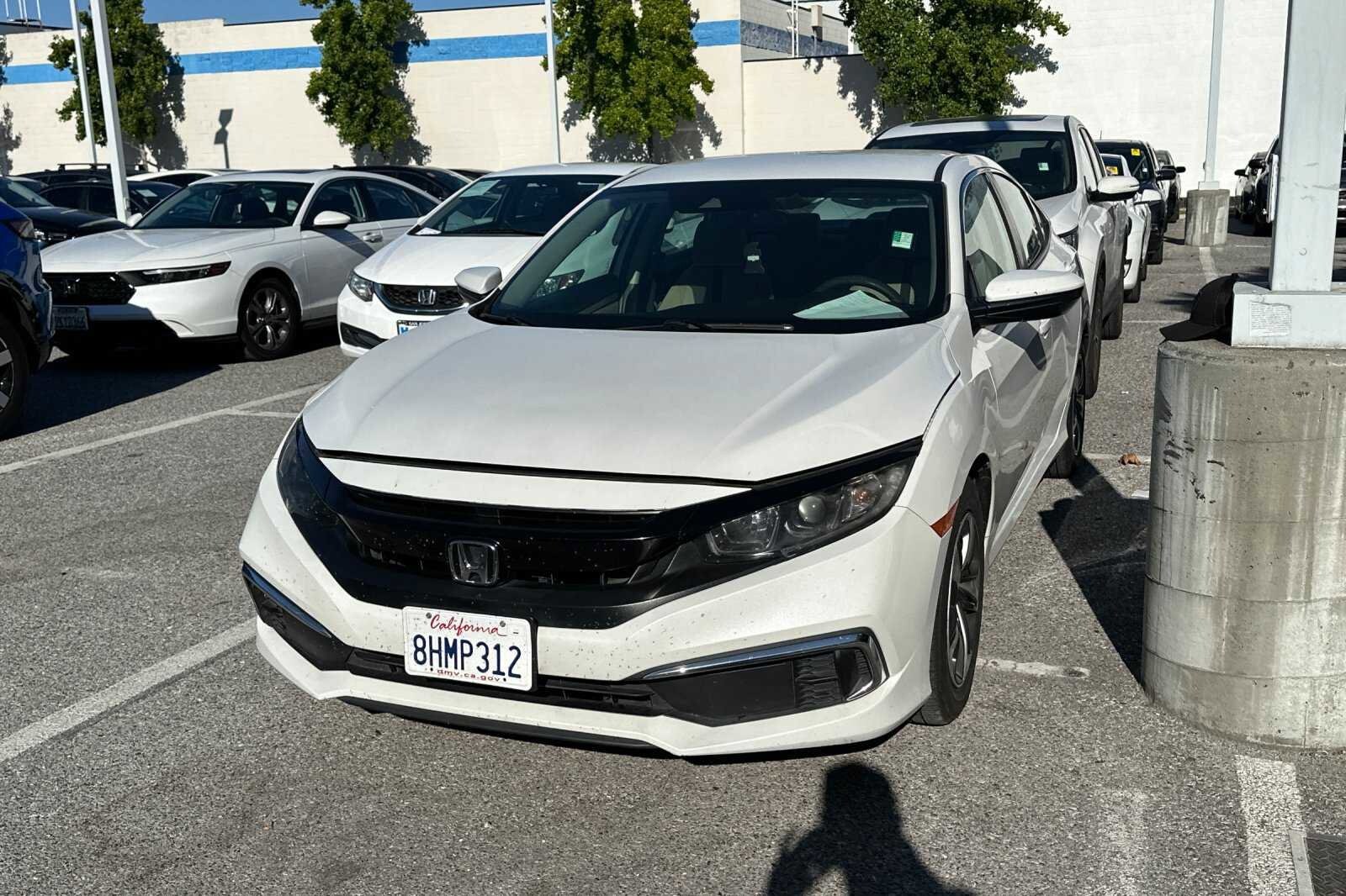 Used 2019 Honda Civic LX with VIN 2HGFC2F66KH519692 for sale in San Jose, CA