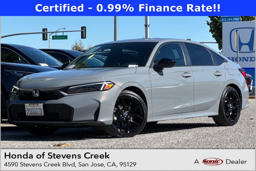 Certified 2025 Honda Civic Hybrid Sport Sedan