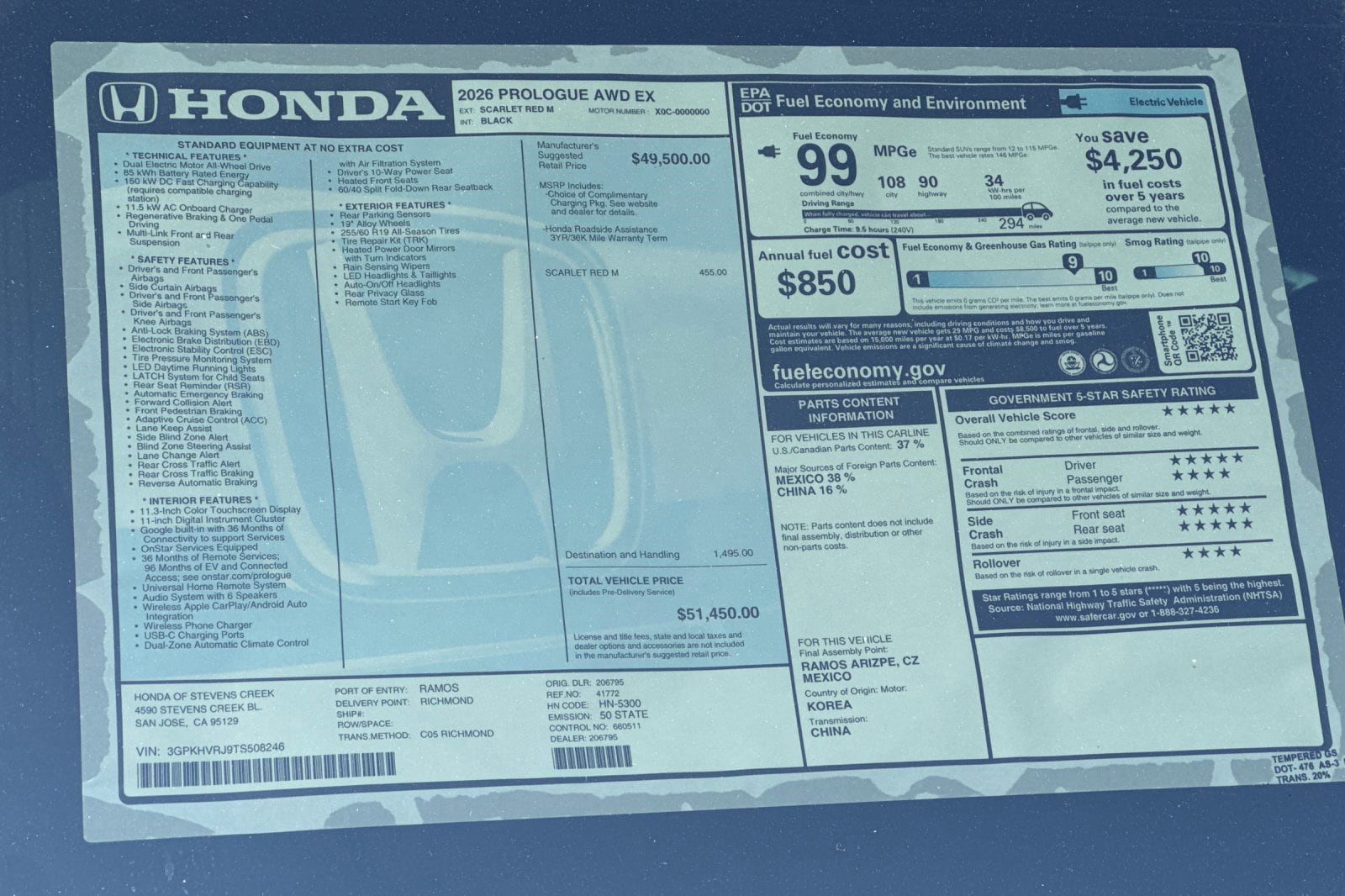 2026 Honda Prologue EX - Photo 35