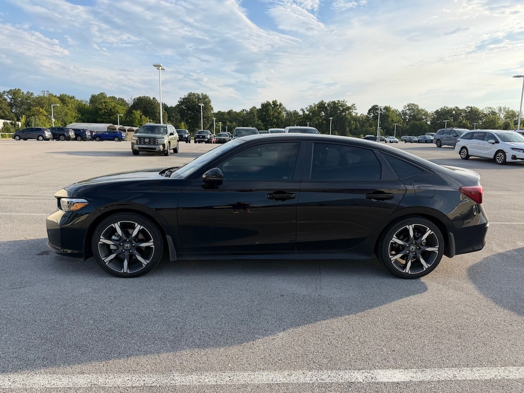 Certified 2025 Honda Civic Hybrid Sport Touring Sedan