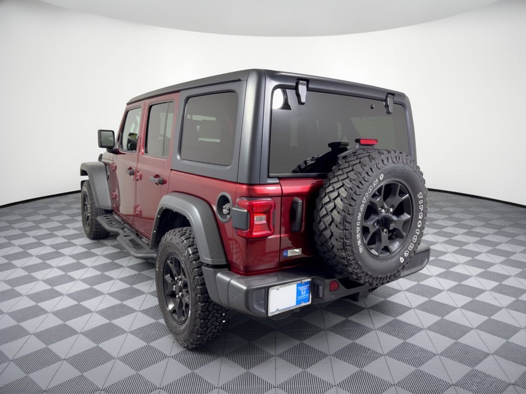 Used 2021 Jeep Wrangler Unlimited Willys SUV