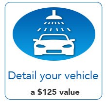 Detail your Vehicle - a $125 Value!