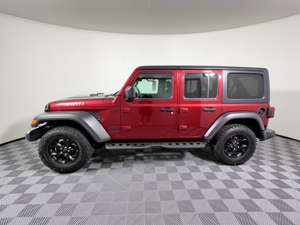 Used 2021 Jeep Wrangler Unlimited Willys SUV