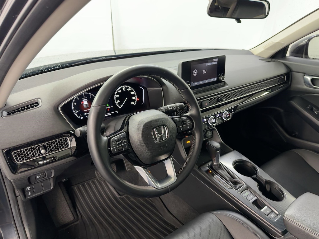 Certified 2024 Honda Civic EX-L Hatchback